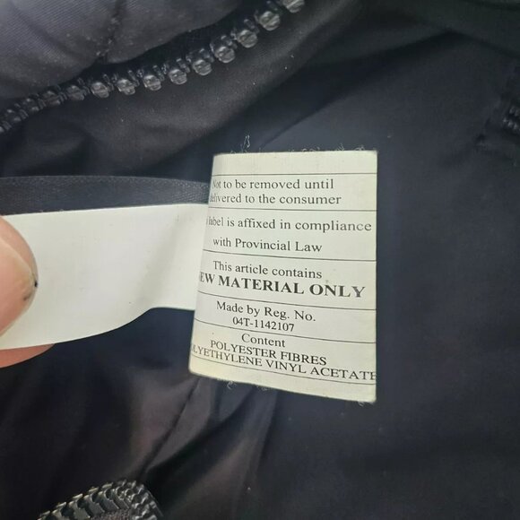 Marc Jacobs New York Backpack Bag Black Quilted Nylon Bag Medium Bag - Picture 11 of 13